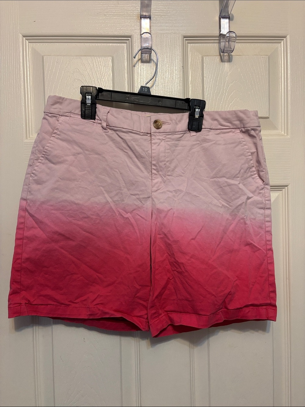 Women’s Vintage Y2k Ombre Pink Gradient GAP Shorts Size 10